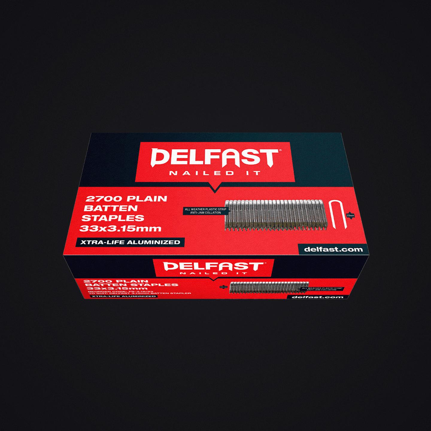 3.15 Plain Batten Staples